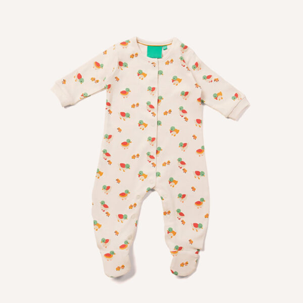 Pijama con Estampado de Patitos