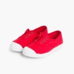 Zapatillas Lona Punta Goma Sin Cordones - Imagen 4