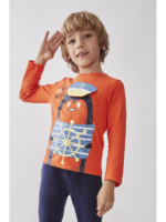 Camiseta manga larga pingüino