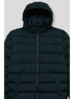 Chaquetón acolchado con bolsillos laterales, capucha integrada y cierre de cremallera frontal - Imagen 11