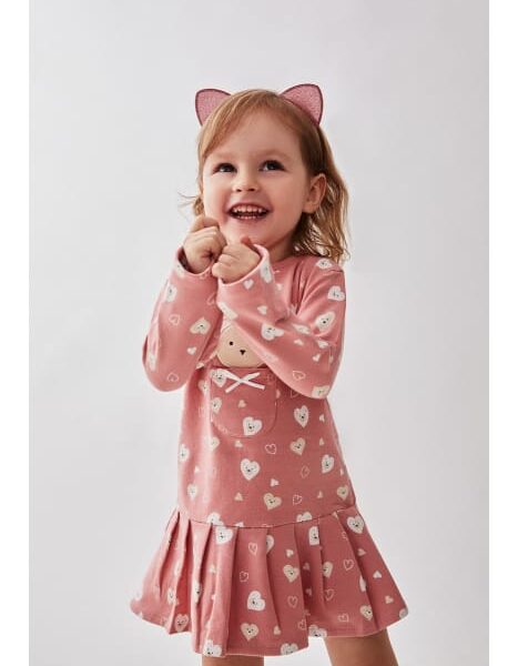 Vestido maquillaje ositos