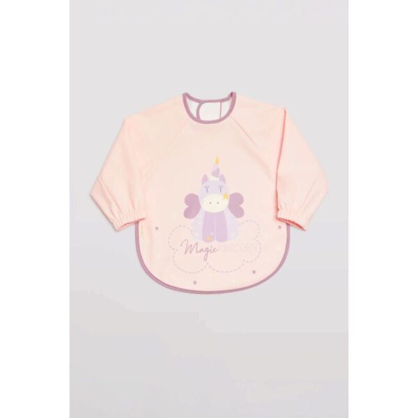 Babero bebé manga larga estampado Unicornio