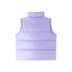 Chaleco tipo plumas, en tejido tecnico. Bolsillos laterales y cremallera frontal - Imagen 2