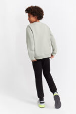 Conjunto de dos piezas, sudadera verde amazona y pantalón negro - Imagen 3