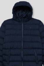 Chaquetón acolchado con bolsillos laterales, capucha integrada y cierre de cremallera frontal - Imagen 10