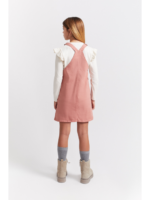 Pichi recto de sarga suave color maquillaje - Imagen 4