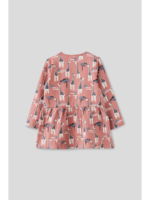 Vestido maquillaje jirafas gris - Imagen 4