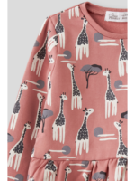 Vestido maquillaje jirafas gris - Imagen 3