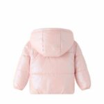 Cazadora rosa capucha desmontable - Imagen 3