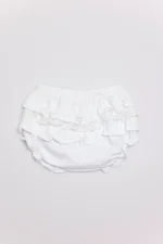 Braguita volante liso y puntilla plumeti - Imagen 2