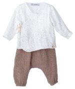 Pack Regalo Gauze (conj+ babero+ manoplas) - Imagen 3