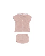 Conjunto Braga Punto Lin Rombos - Rosa Palo - Imagen 2