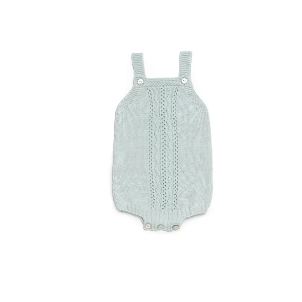 Peto Punto Aranes Calados - Verde Mar