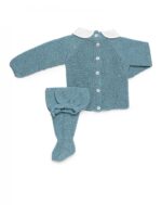 Conjunto 2P Lin Trenzas Cuello - Azul Nube - Imagen 2