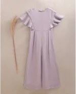 MONO LARGO MALVA CUELLO EN PICO