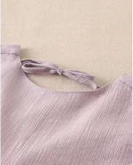 MONO LARGO MALVA CUELLO EN PICO - Imagen 4