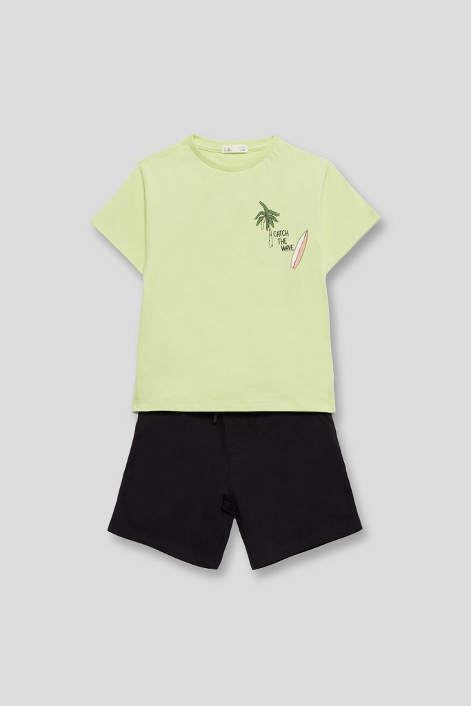 1 CONJUNTO CAMISETA LIMA Y PANTALÓN NEGRO - Imagen 1