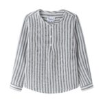 CAMISA MANGA LARGA TEJIDO BAMBULA MIL RAYAS AUZLES MARINERA - Imagen 2