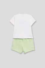 CONJUNTO SHORT Y CAMISETA LORO CON PARCHE MOVIL - Imagen 2