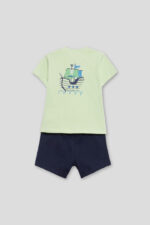 CONJUNTO CAMISETA LIMA Y SHORT MARINO - Imagen 3