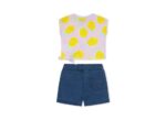 CONJUNTO SHORT NIÑA BBPINEAPPLE - Imagen 2