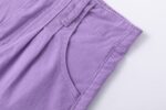 Short vaquero color malva - Imagen 7
