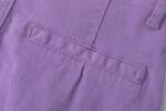 Short vaquero color malva - Imagen 4