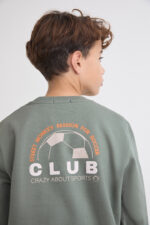 Sudadera lisa con estampado frontal y pantalón tipo jogger con bolsillos cargo laterales. - Imagen 5