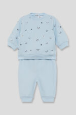 Conjunto en color azul con estampado de perritos. - Imagen 2